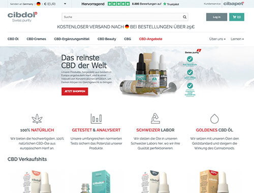 CBD-Shops und Hersteller auf Cannabidiole.de