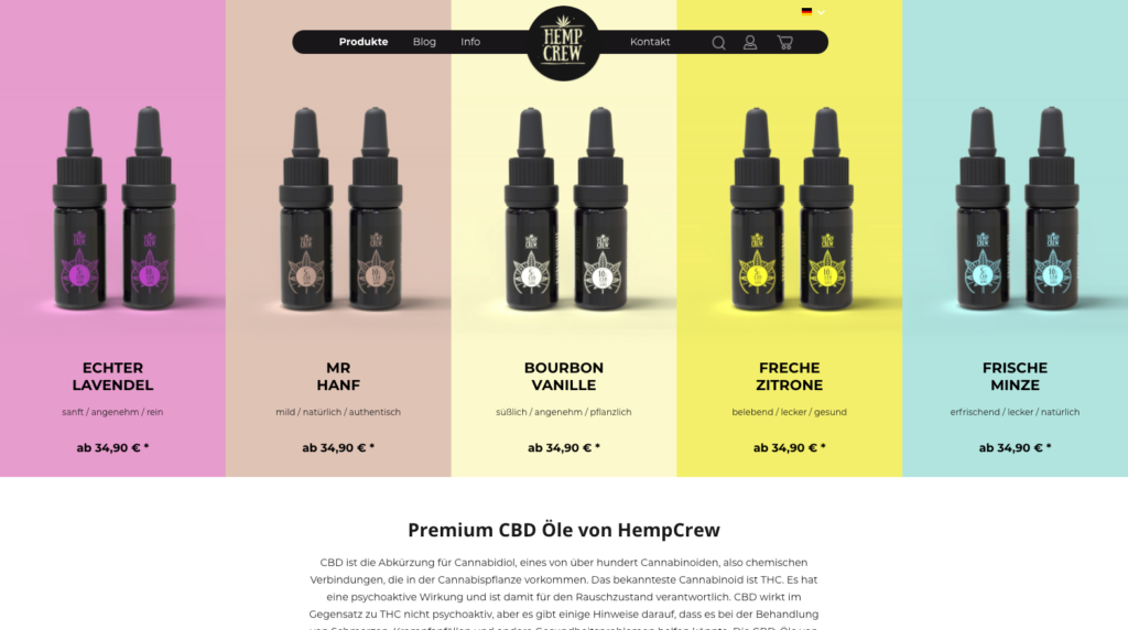 CBD-Shops und Hersteller auf Cannabidiole.de