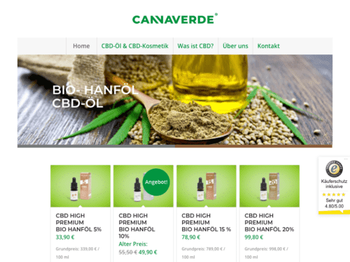 CBD-Shops und Hersteller auf Cannabidiole.de