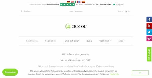 CBDNOL Screenshot Shop